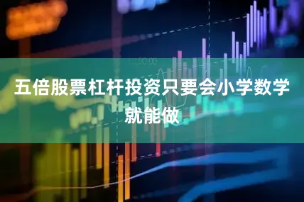 五倍股票杠杆投资只要会小学数学就能做
